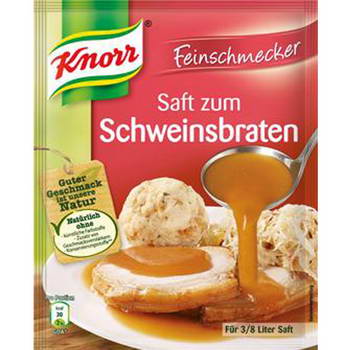Knorr-Saft zum Schweinsbraten