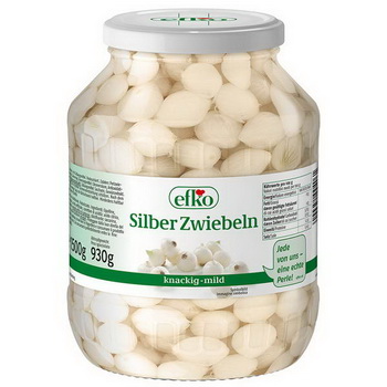 Silberzwieberl 1700ml Glas