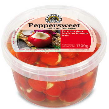 Käsemacher Peppersweet gefüllt mit Frischkäse 1300/800g