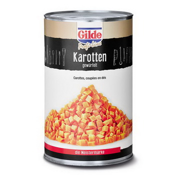 Karottenwürfel 4250 ml Dose