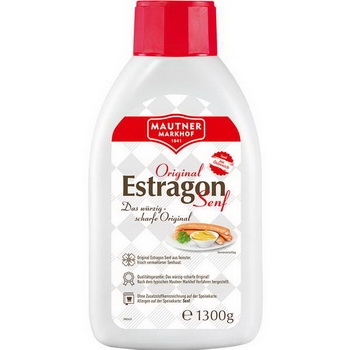 Mautner Markhof - Estragon Senf 1,3kg Stehtube