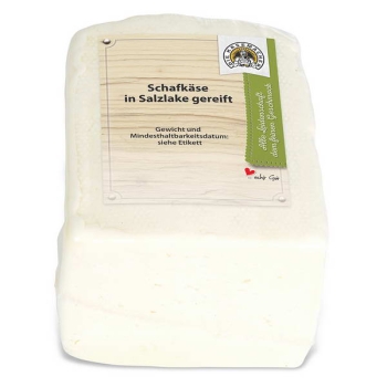 Schafkäse in Salzlake ca. 1,5kg Block