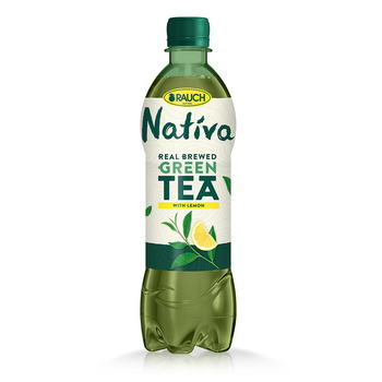 RAUCH Nativa Green Tea Lemon 0,5 Liter