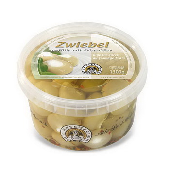 Käsemacher Zwiebel gefüllt mit Frischkäse 1300/800g
