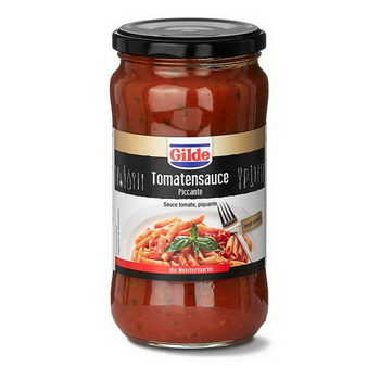 Gilde-Tomatensauce Piccante 12x490g