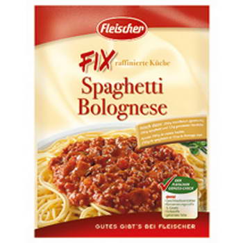 Fleischer-Fix für Spaghetti Bolognese