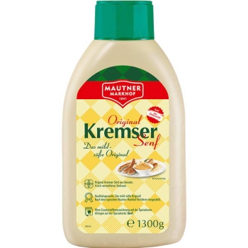 Mautner Markhof - Kremser Senf 1,3kg  Stehtube