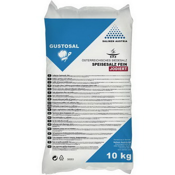 Gustosal Speisesalz fein jodiert 10 kg