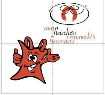 Servietten Roter Sack