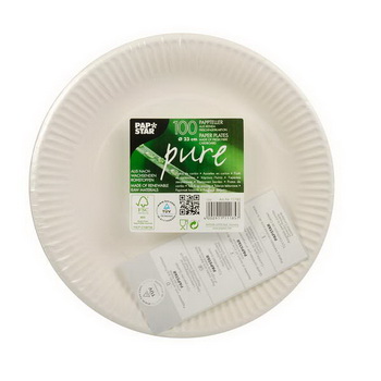 PAPPTELLER RUND 23 CM