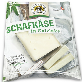 Käsemacher Schafkäse in Salzlake 8x150g