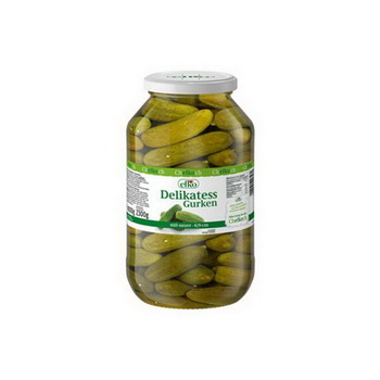 Delikatess Gurken 4250ml Glas 6/9cm