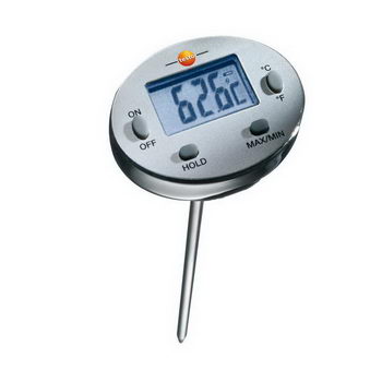 Elektrisches Stichthermometer rund