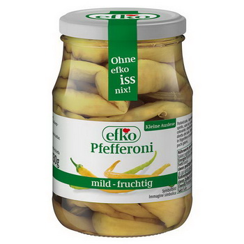 Pfefferoni mild 370 ml