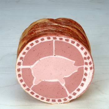 Preview: RIEPL Motivroulade Glücksschwein ca. 2,2 kg