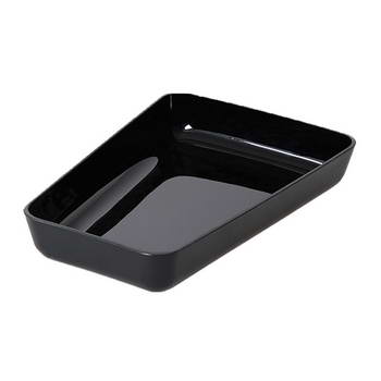 RI- Schale Trapez 245x188x40 mm, klein, schwarz,
