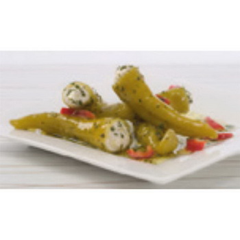 Grüne Pfefferoni gefüllt in Öl 1 kg