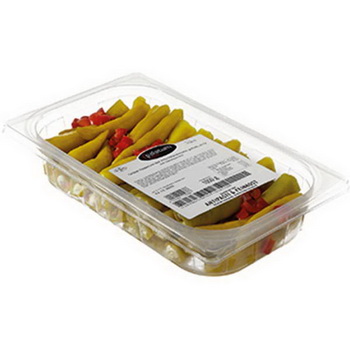 Preview: Grüne Pfefferoni gefüllt in Öl 1 kg