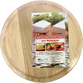 HOLZSCHNEIDBRETT RUND 23CM