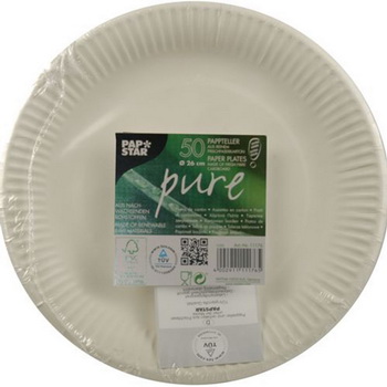 PAPPTELLER RUND 26 CM