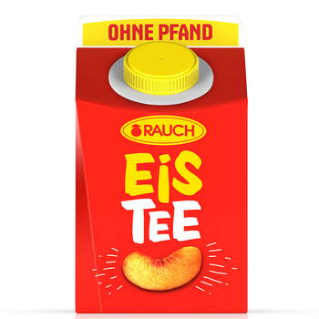 Rauch Eistee Pfirsich 0,5 lt. Tetra