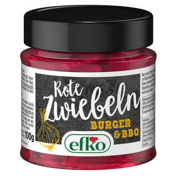 Efko rote Zwiebel Burger & BBQ 212 ml