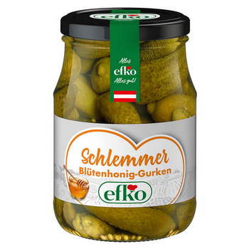Schlemmergurken Blütenhonig 370ml