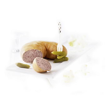 Bedford Bauernhof-Leberwurst geräuchert