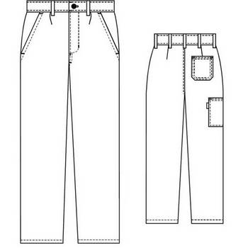 Arbeitshosen bund Gr. 54