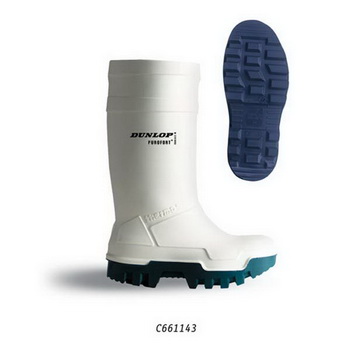 Dunlop Stiefel Gr. 44-45 in weiss