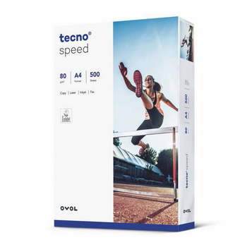 Preview: Inapa Drucker-/Kopierpapier tecno Speed 80g A4 weiß