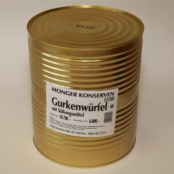 Monger-Würfelgurken 10l