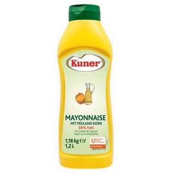Mayonnaise 1,2kg 50% Fett