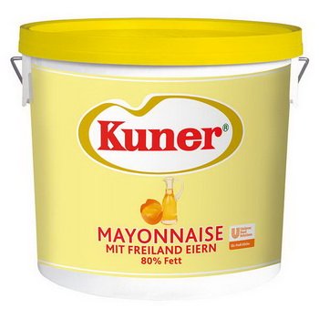 Mayonnaise 15kg 80% Fett