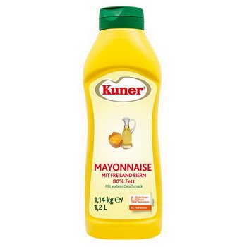 Mayonnaise 1,2kg 80% Fett