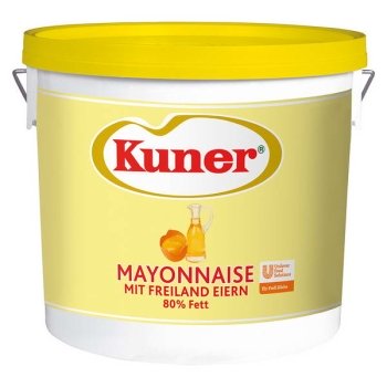 Kunner Mayonnaise 5kg 80% Fett