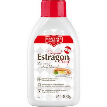 Mautner Markhof - Estragon Senf 1,3kg Stehtube