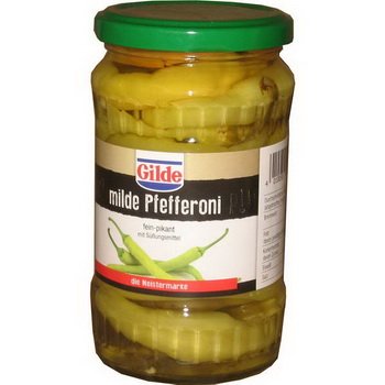 Gilde-Pfeffroni mild 370ml Glas