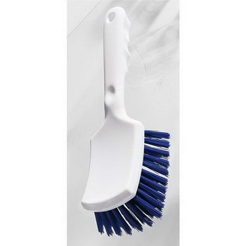 Stielbürste mit kurzem Griff blau, Ø 0,50 mm hart