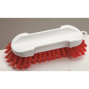 Waschbürste rund rot, Ø 0,50 mm hart