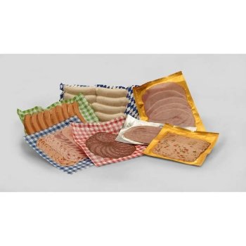 Siegelrandbeutel Karo Grün 180X240mm