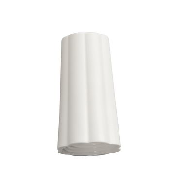 Überwurfmutter für alle Stiele mit Außen-Ø 25 mm weiß