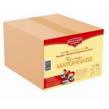 Mautner - Mayonnaise Duispenser 2x5 kg Beutel Nachfüllung