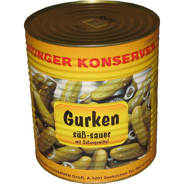 Gurken 6/9 10 Kg Dose