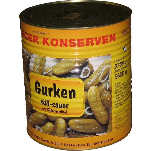 Gurken 9/12 10 Kg Dose