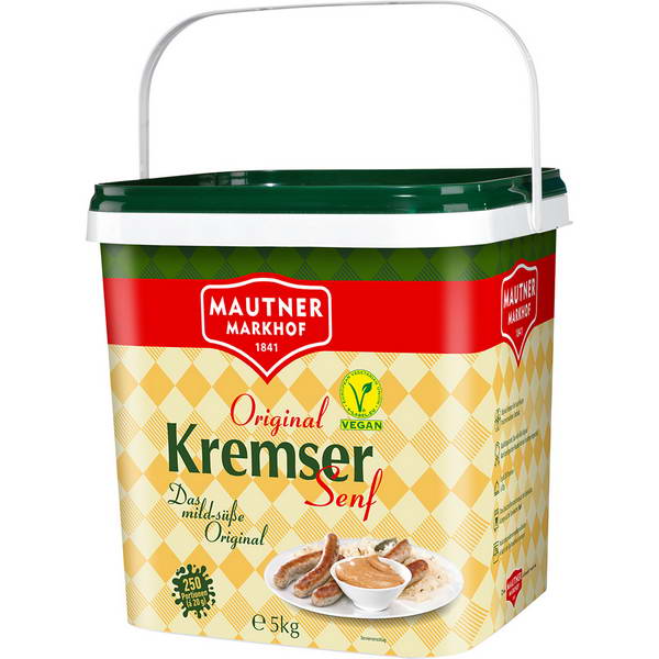 Mautner Markhof - Kremser Senf 5kg Kübel