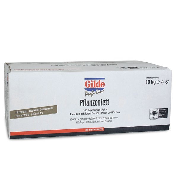 Gilde Pflanzenblockfett 10kg