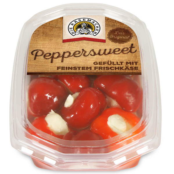 Käsemacher Peppersweet gefüllt mit Frischkäse 6x150g