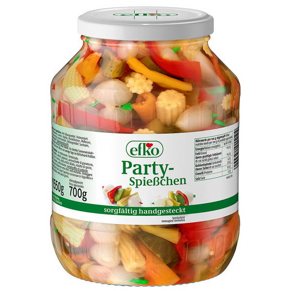 Party-Spiesserl 1700ml Glas