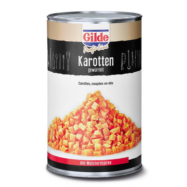 Karottenwürfel 4250 ml Dose